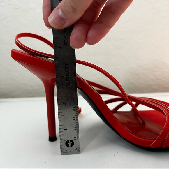 Zara heels. Orange. Size 37 / 7 - Picture 4 of 6